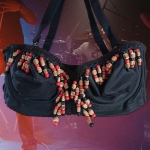 NWT Hand Crafted Repurposed Vintage 80s Pop Star Underwire Bra 34B